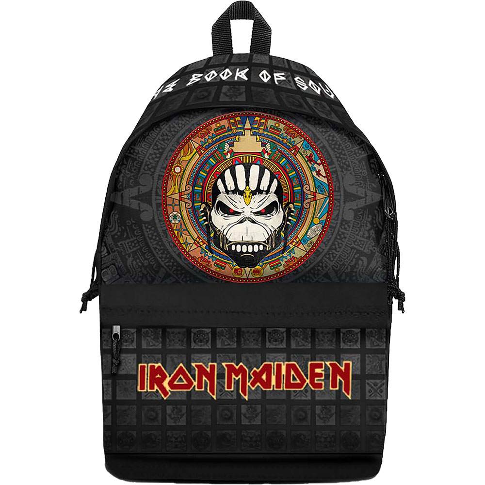 Rocksax Iron Maiden - Book Of Souls Rugtas - Zwart